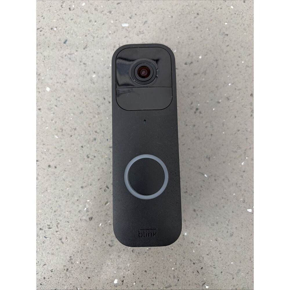 UNTESTED Blink BDM00200U Video Doorbell Camera Door Video Camera, Black